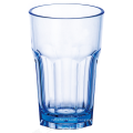 Hot Selling Good Quality Classic Design 265ml Bar Water Drinking Glass Plastic Clear Tumbler Cup